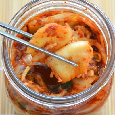 کیمچی نیم کیلو کاهو کیمچیرا